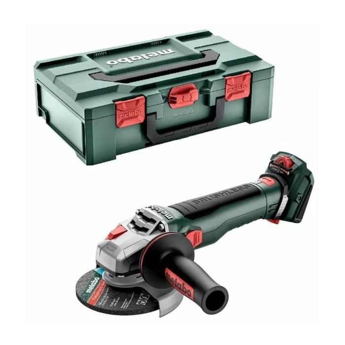 Машина шлифовальная угловая аккумуляторная Metabo W 18 LT BL 11-125 (без акк, без з/у)