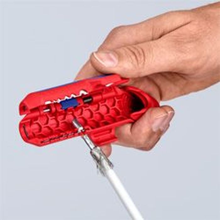 ErgoStrip Cтриппер универсальный для круглых проводов, 0.2-4 мм2, d8-13 мм, длина 135 мм, SB